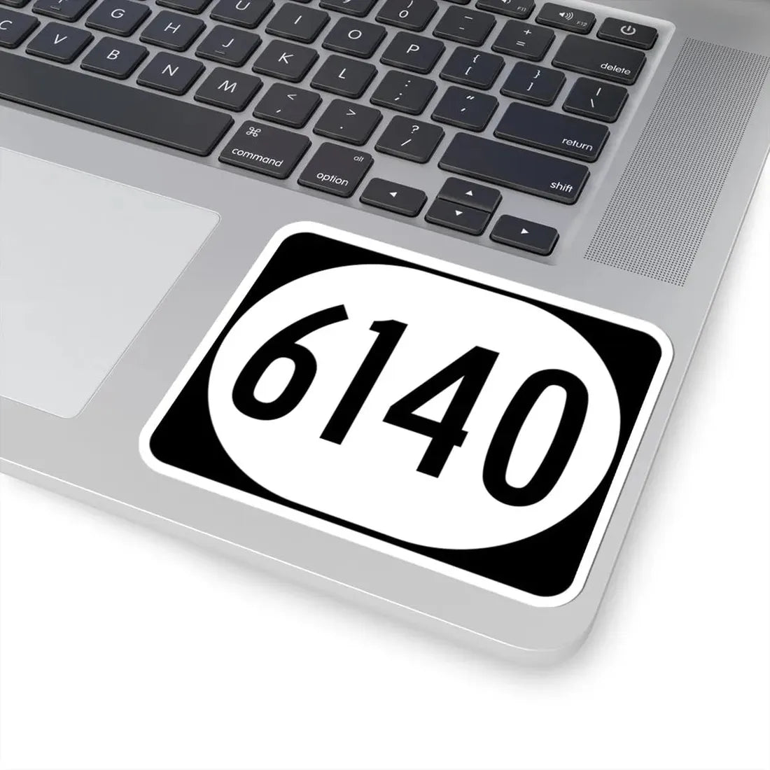 Elongated circle 6140 (Kentucky) (Road Sign) STICKER Vinyl Kiss-Cut Decal - The Sticker Space