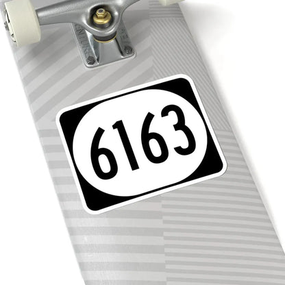 Elongated circle 6163 (Kentucky) (Road Sign) STICKER Vinyl Kiss-Cut Decal - The Sticker Space