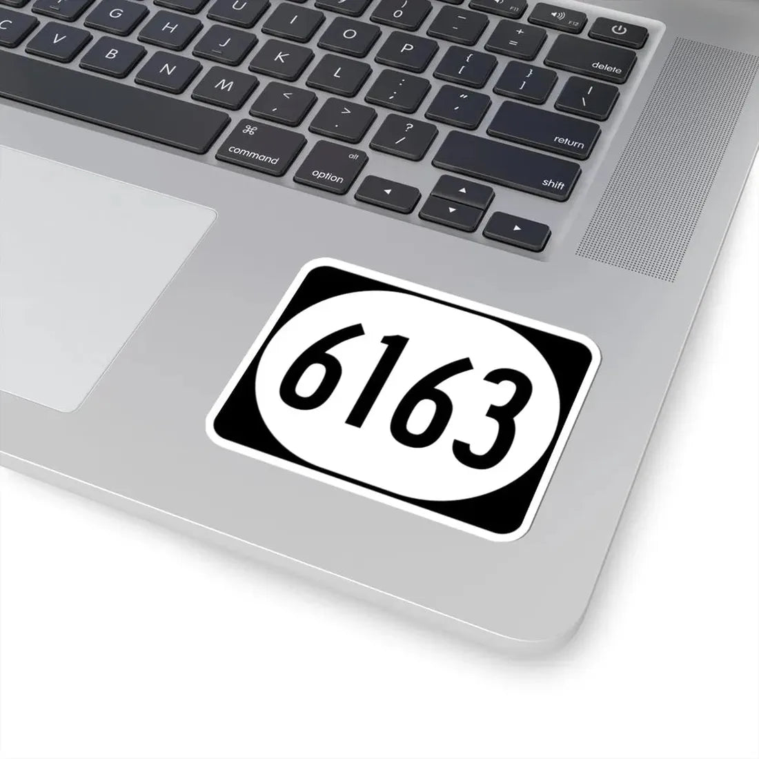 Elongated circle 6163 (Kentucky) (Road Sign) STICKER Vinyl Kiss-Cut Decal - The Sticker Space