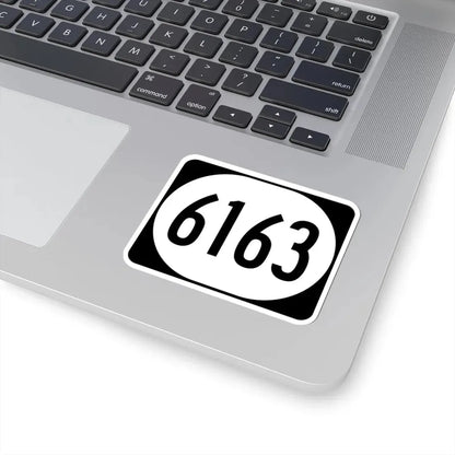 Elongated circle 6163 (Kentucky) (Road Sign) STICKER Vinyl Kiss-Cut Decal - The Sticker Space