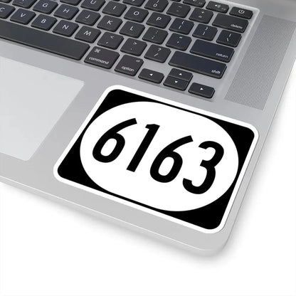 Elongated circle 6163 (Kentucky) (Road Sign) STICKER Vinyl Kiss-Cut Decal - The Sticker Space
