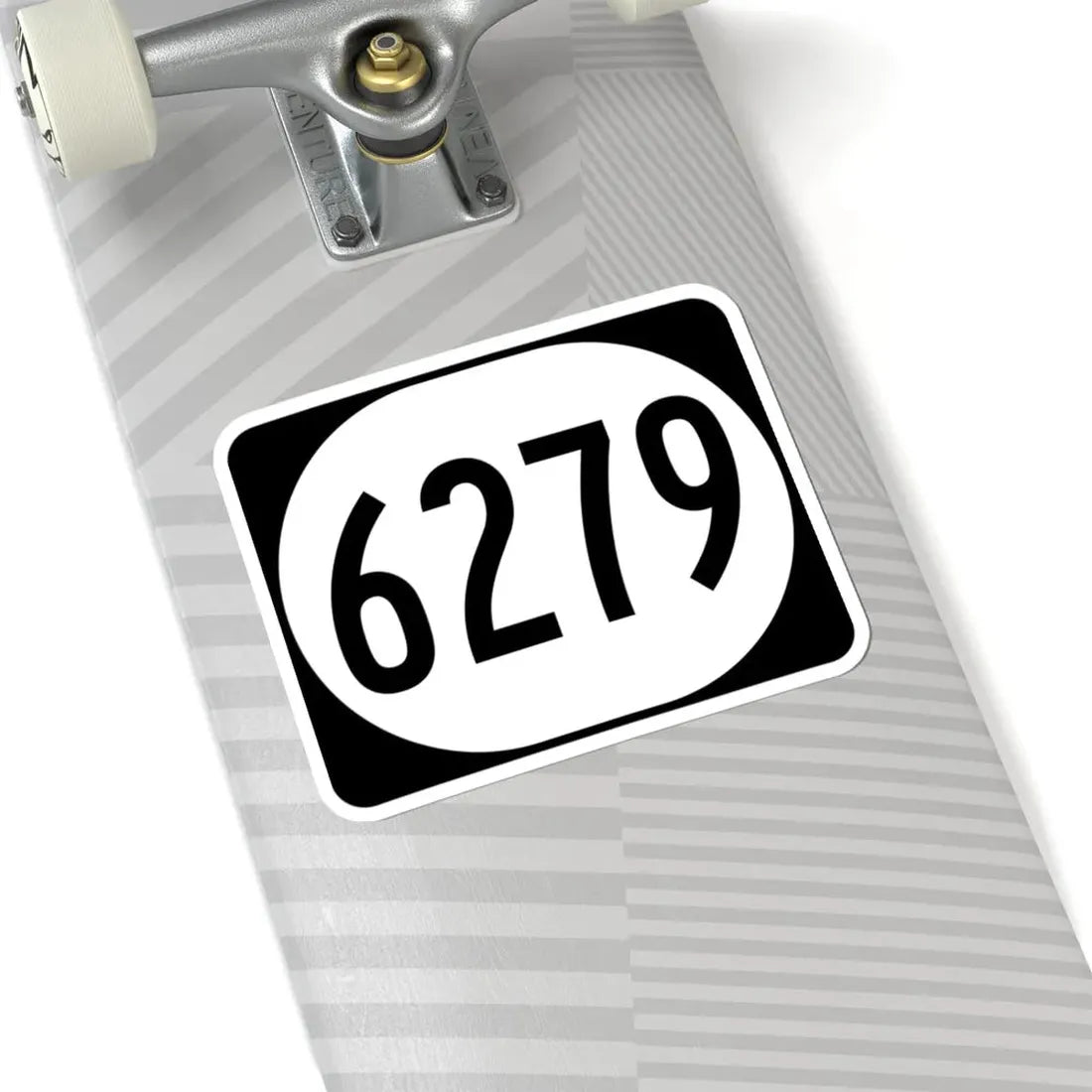 Elongated circle 6279 (Kentucky) (Road Sign) STICKER Vinyl Kiss-Cut Decal - The Sticker Space