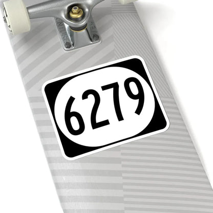 Elongated circle 6279 (Kentucky) (Road Sign) STICKER Vinyl Kiss-Cut Decal - The Sticker Space