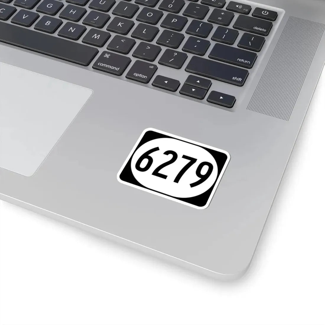 Elongated circle 6279 (Kentucky) (Road Sign) STICKER Vinyl Kiss-Cut Decal - The Sticker Space