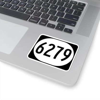 Elongated circle 6279 (Kentucky) (Road Sign) STICKER Vinyl Kiss-Cut Decal - The Sticker Space