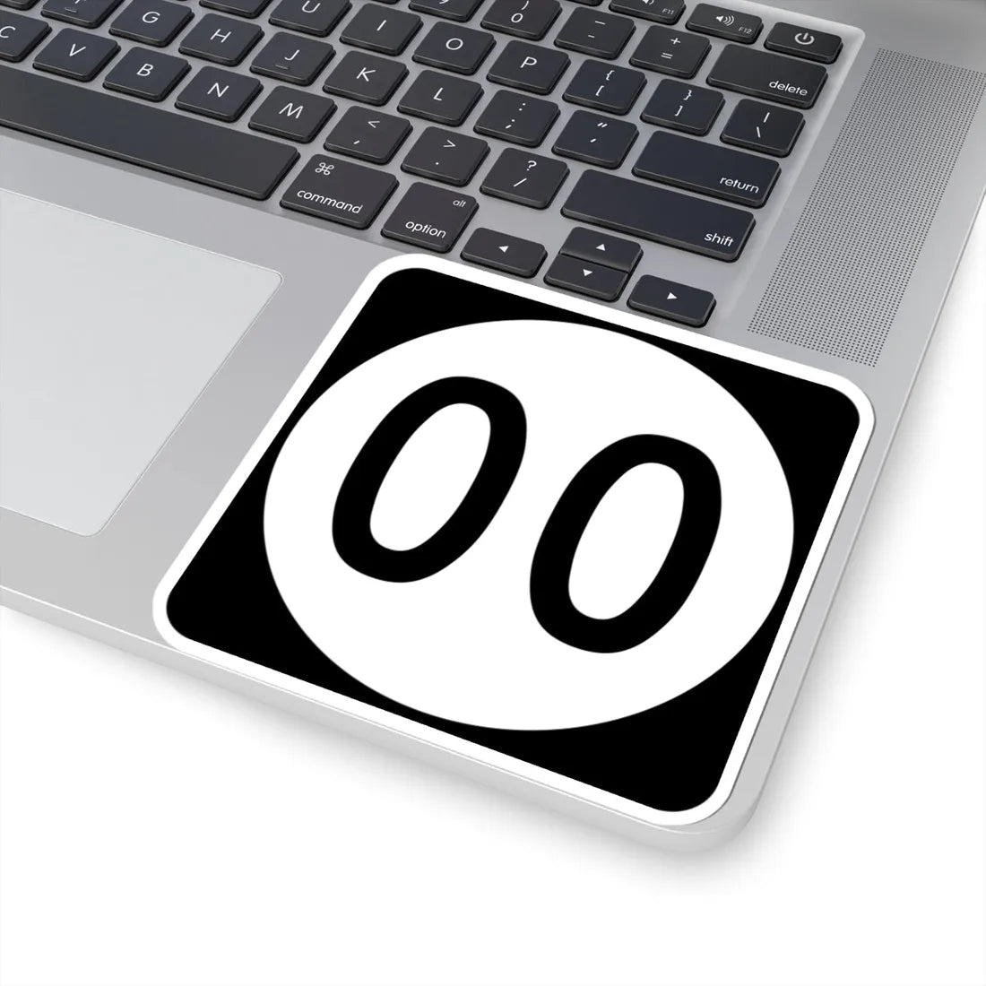 Elongated circle template 2-digit (Kentucky) (Road Sign) STICKER Vinyl Kiss-Cut Decal - The Sticker Space