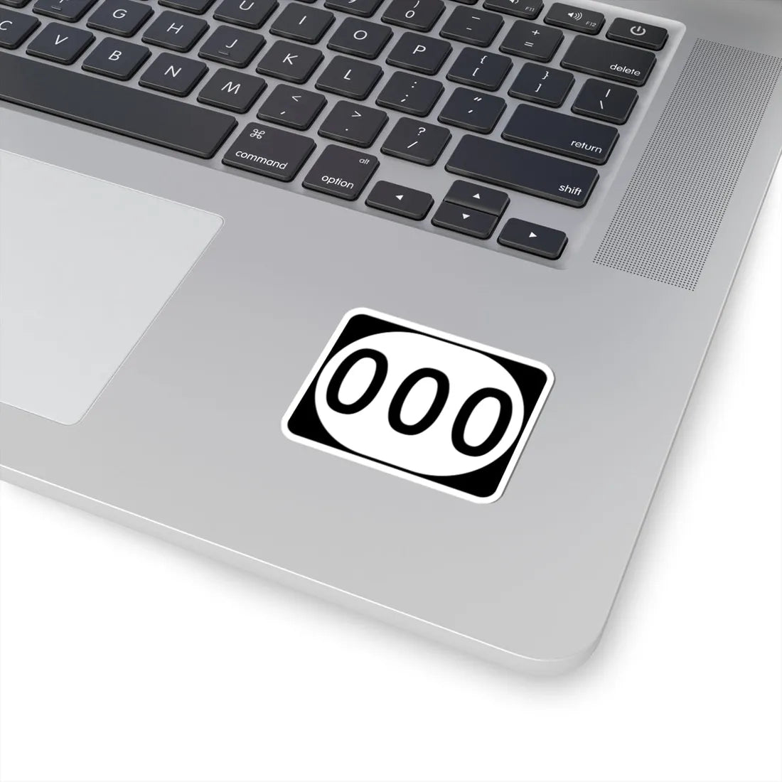 Elongated circle template 3-digit (Kentucky) (Road Sign) STICKER Vinyl Kiss-Cut Decal - The Sticker Space