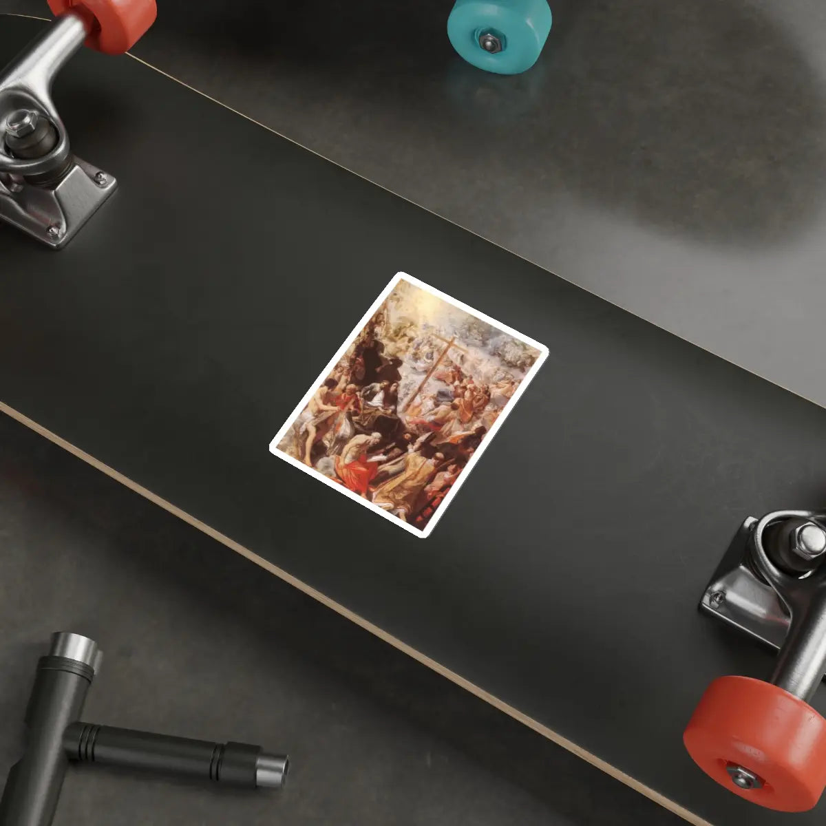 SKU:32156814509416380170 Sticker types:White Shape:Die-Cut Sizes:4" × 4"