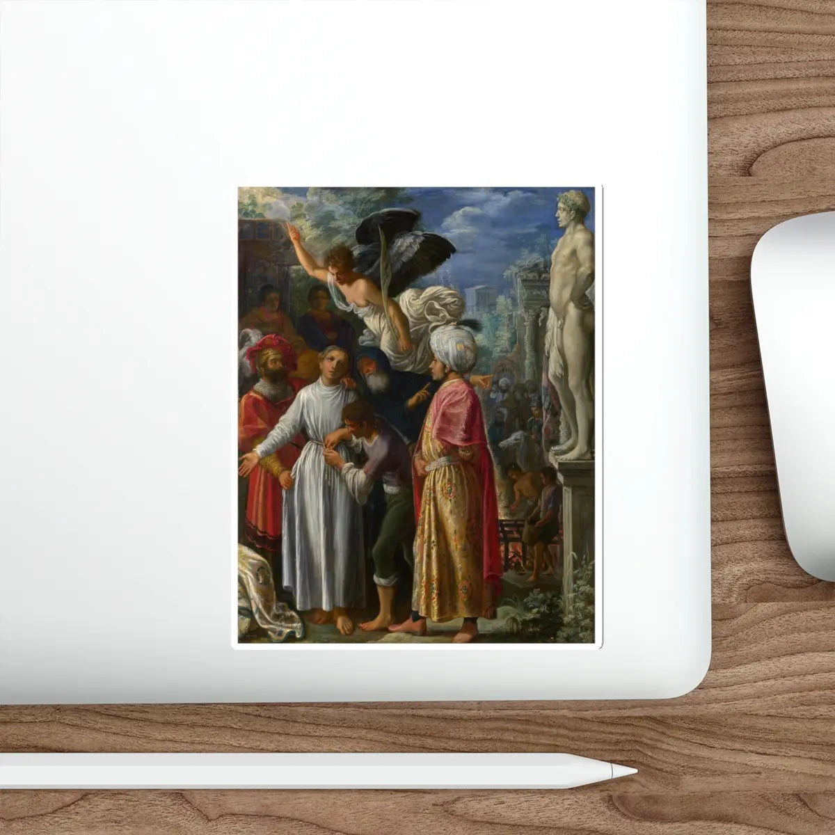 SKU:12720519465009509784 Sticker types:White Shape:Die-Cut Sizes:5" × 5"