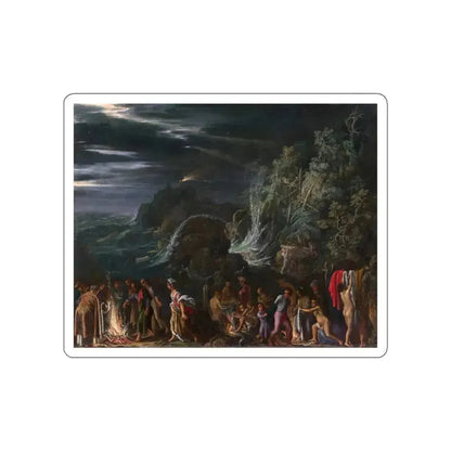 ELSHEIMER, Adam - St Paul (Artwork) STICKER Vinyl Die-Cut Decal White Die-Cut 5 Inch - The Sticker Space