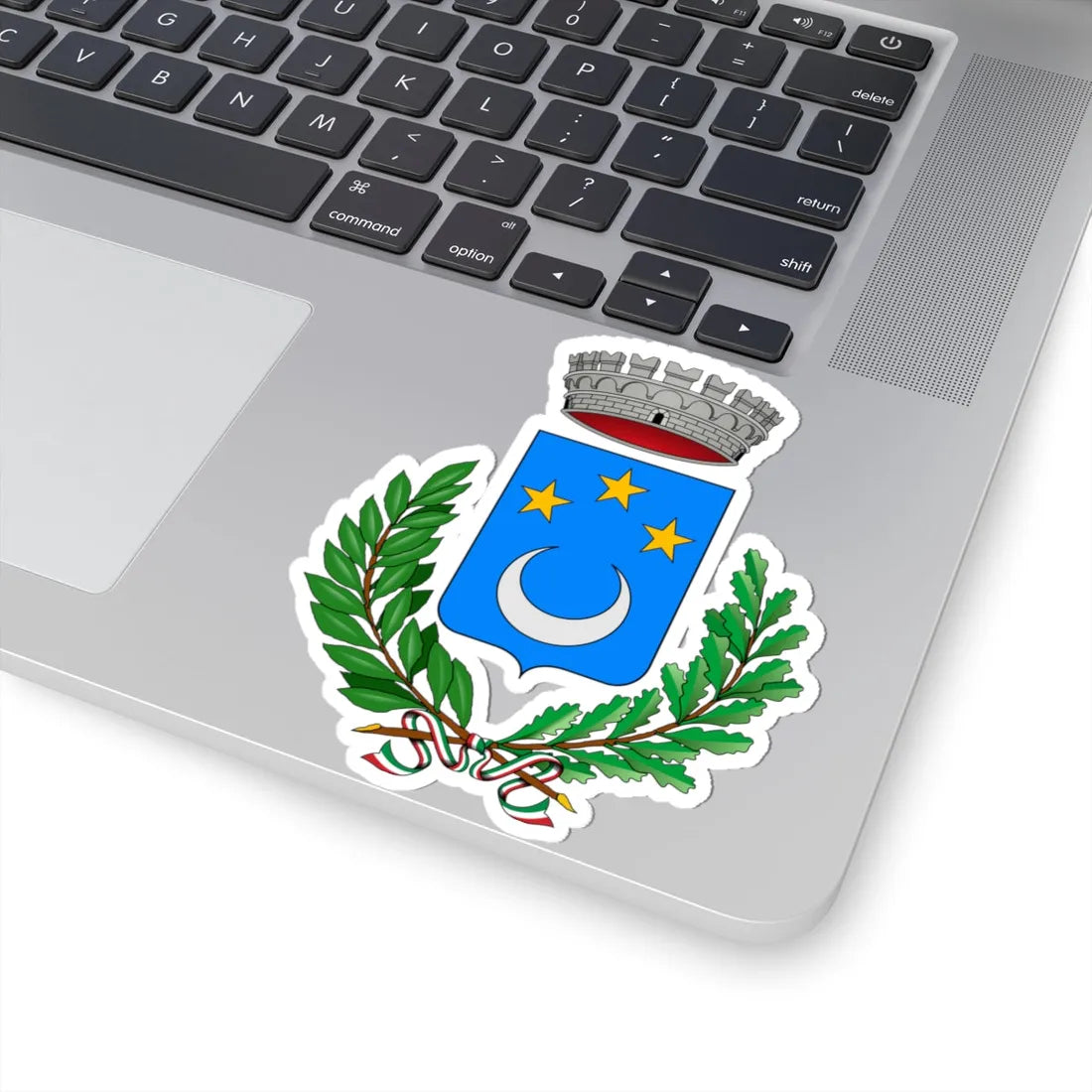 Elva-Stemma (Italy) (Coat of Arms) STICKER Vinyl Kiss-Cut Decal - The Sticker Space