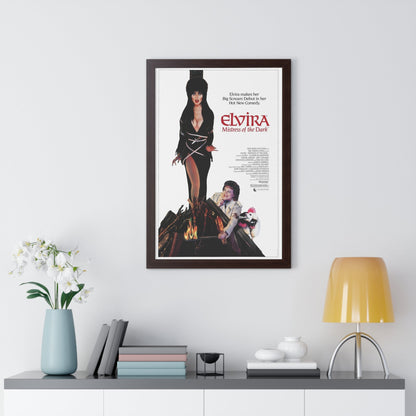 ELVIRA MISTRESS OF THE DARK 1988 - Framed Movie Poster-The Sticker Space