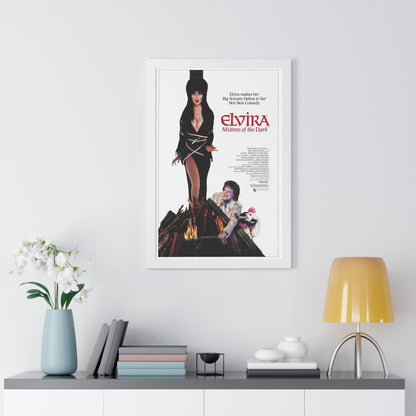 ELVIRA MISTRESS OF THE DARK 1988 - Framed Movie Poster-The Sticker Space