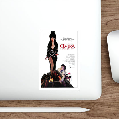 ELVIRA MISTRESS OF THE DARK 1988 Movie Poster STICKER Vinyl Die-Cut Decal-The Sticker Space