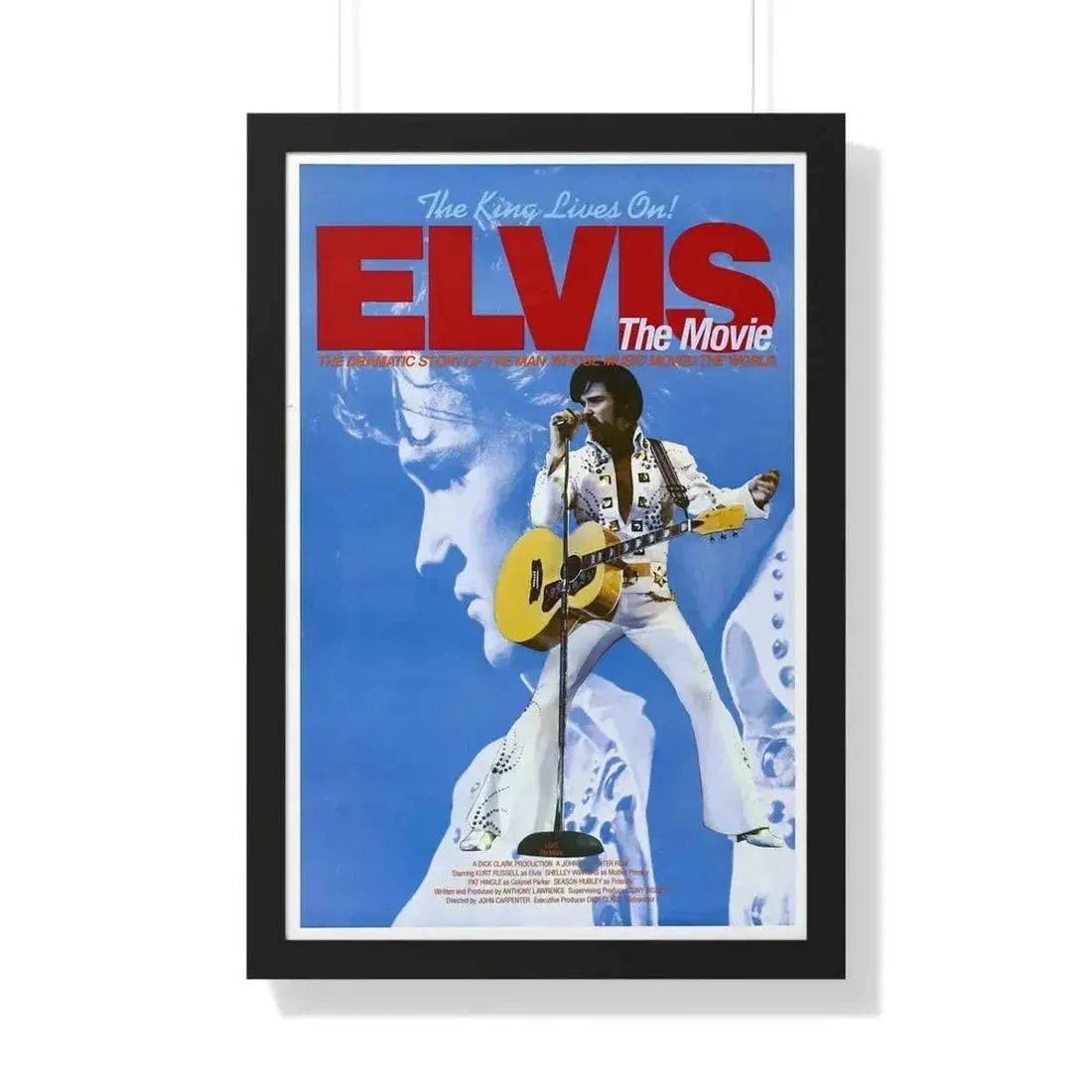 ELVIS 1979 - Framed Movie Poster 20" x 30" Black - The Sticker Space