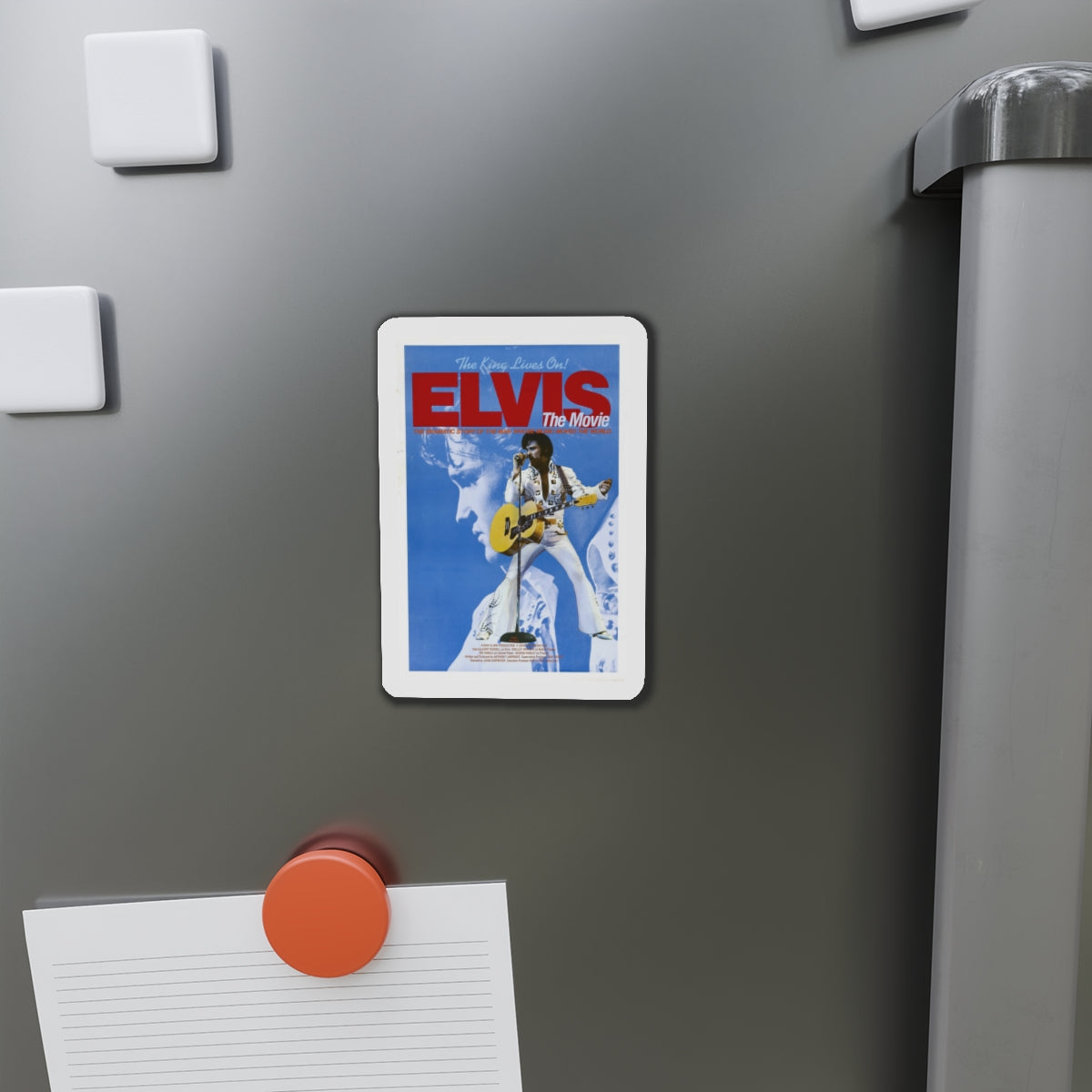 ELVIS 1979 Movie Poster - Die-Cut Magnet-The Sticker Space