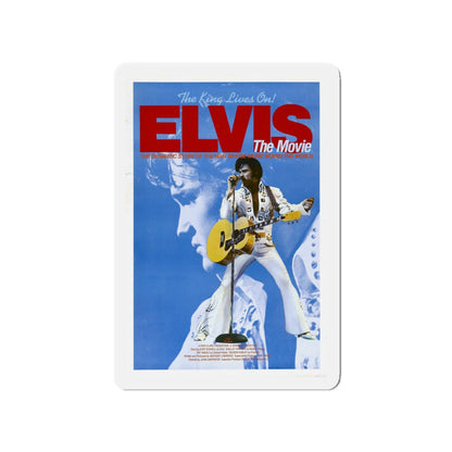 ELVIS 1979 Movie Poster - Die-Cut Magnet-4" x 4"-The Sticker Space