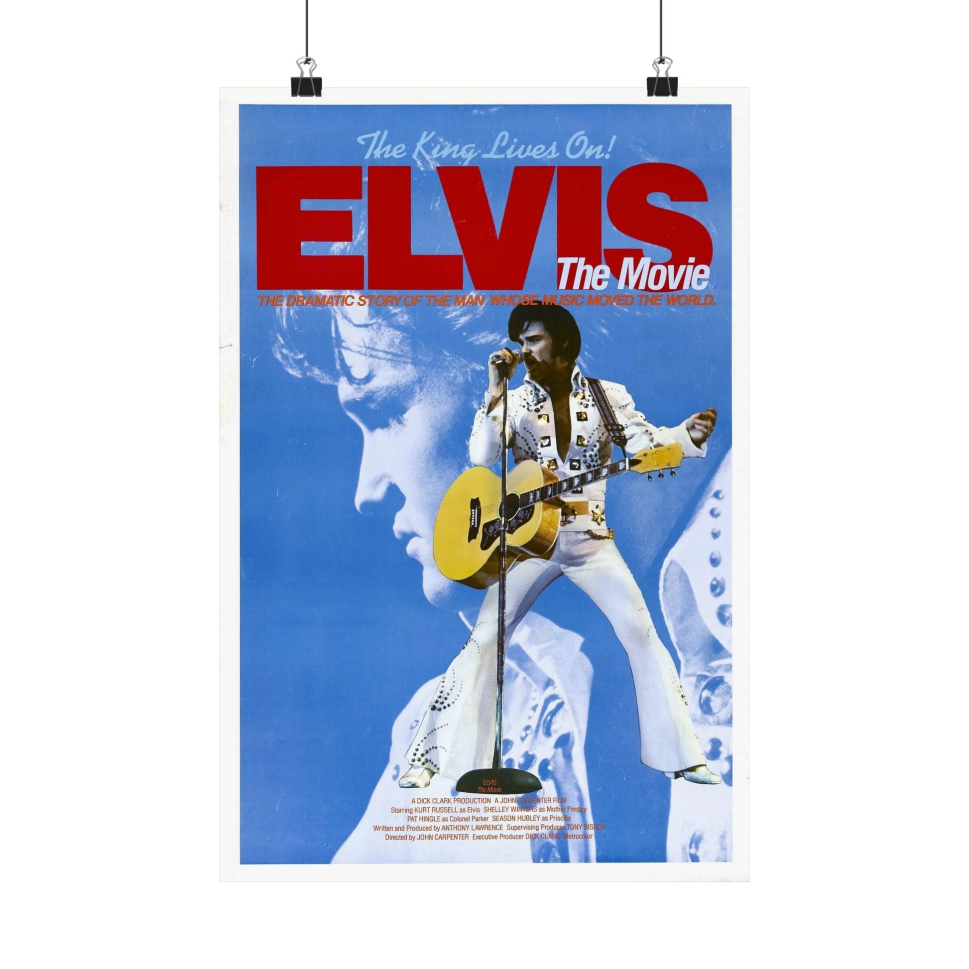 ELVIS 1979 - Paper Movie Poster-12″ x 18″-The Sticker Space