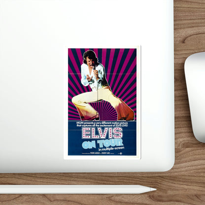 Elvis on Tour 1972 Movie Poster STICKER Vinyl Die-Cut Decal-The Sticker Space