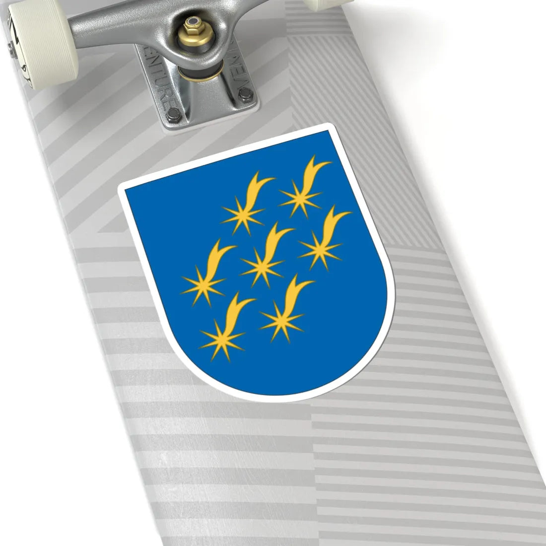 Žemaitkiemis COA (Lithuania) (Coat of Arms) STICKER Vinyl Kiss-Cut Decal - The Sticker Space