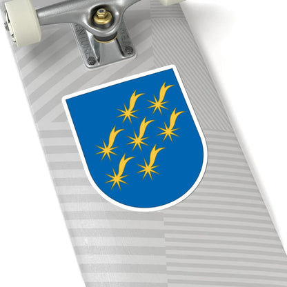 Žemaitkiemis COA (Lithuania) (Coat of Arms) STICKER Vinyl Kiss-Cut Decal - The Sticker Space