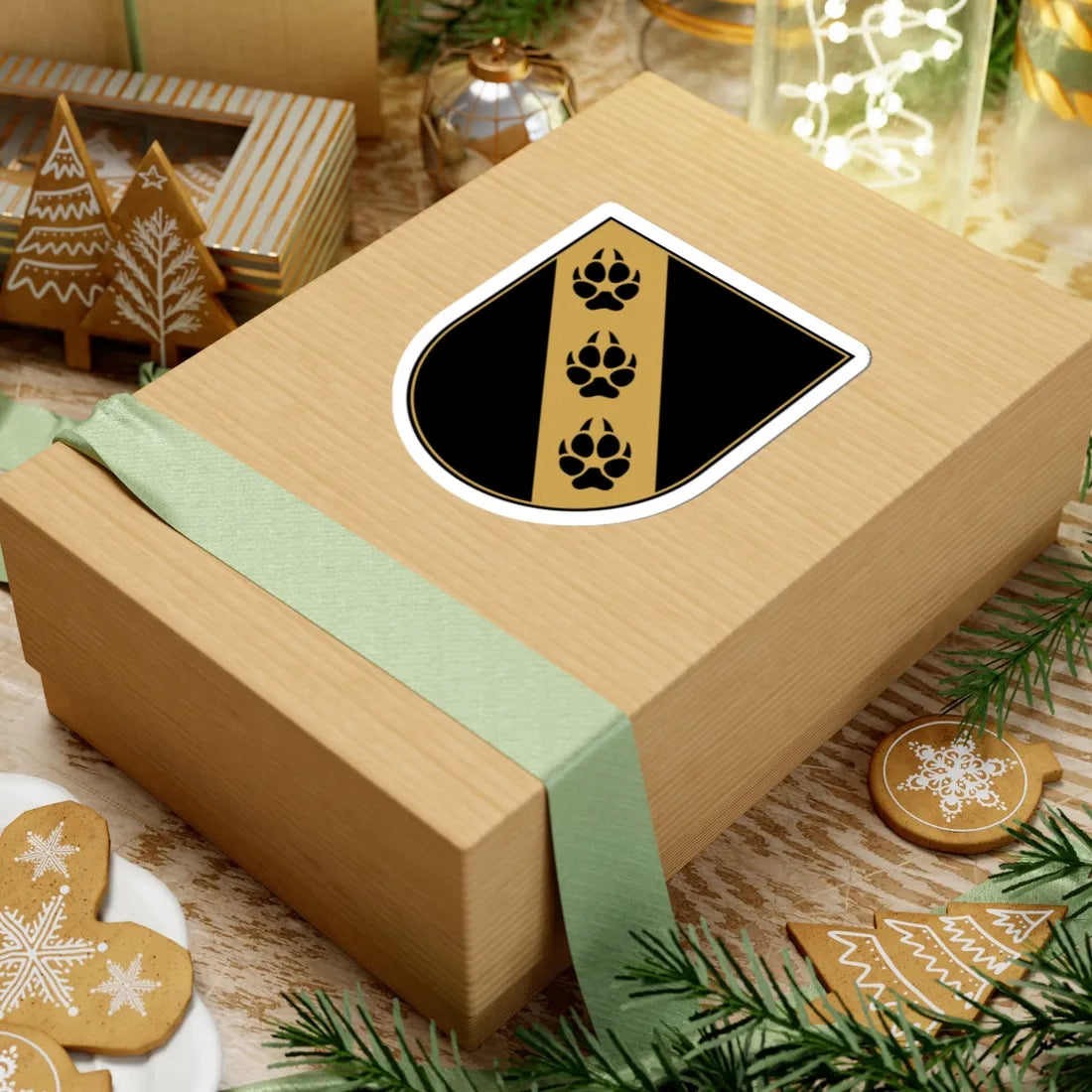 Žemalės herbas (Lithuania) (Coat of Arms) STICKER Vinyl Kiss-Cut Decal - The Sticker Space