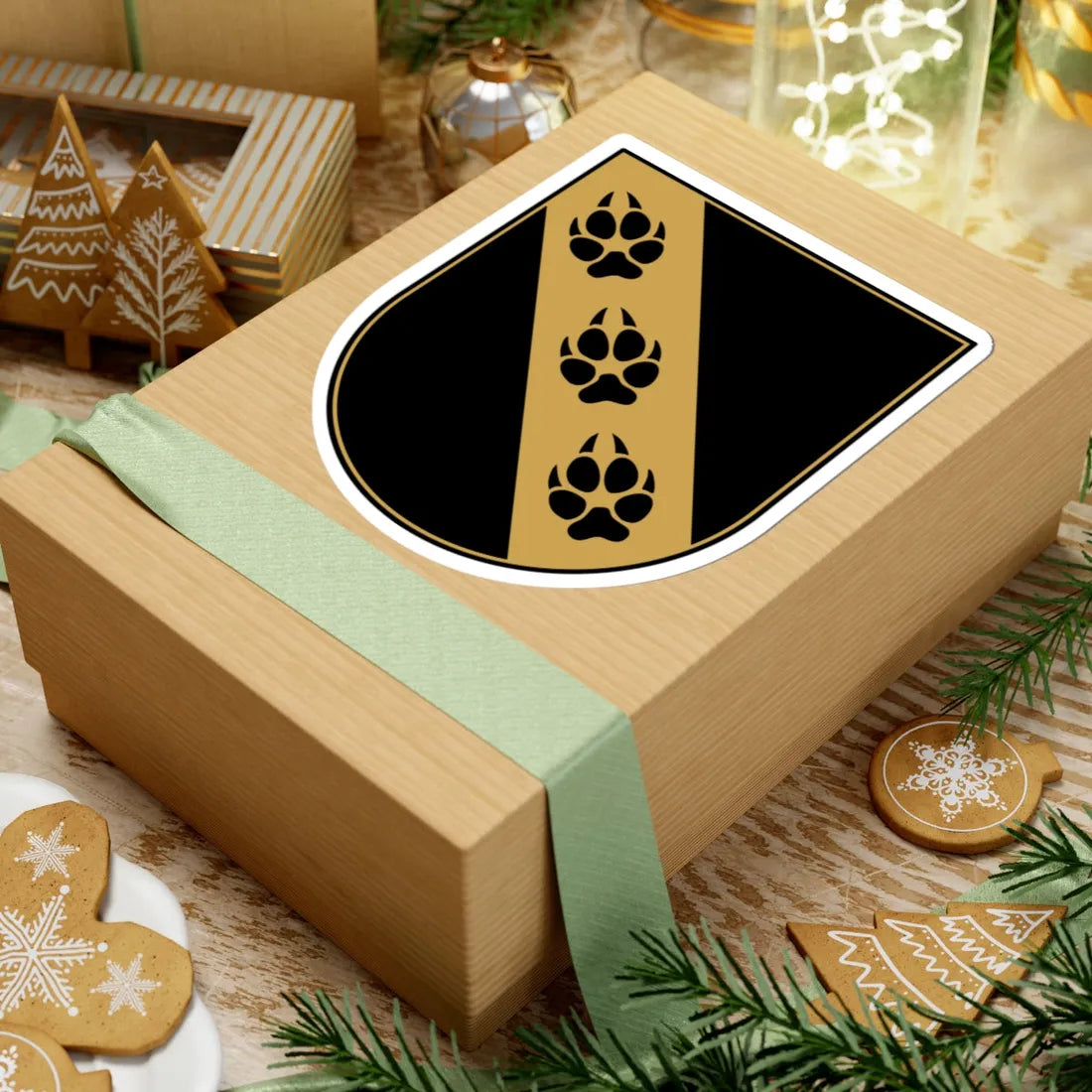 Žemalės herbas (Lithuania) (Coat of Arms) STICKER Vinyl Kiss-Cut Decal - The Sticker Space