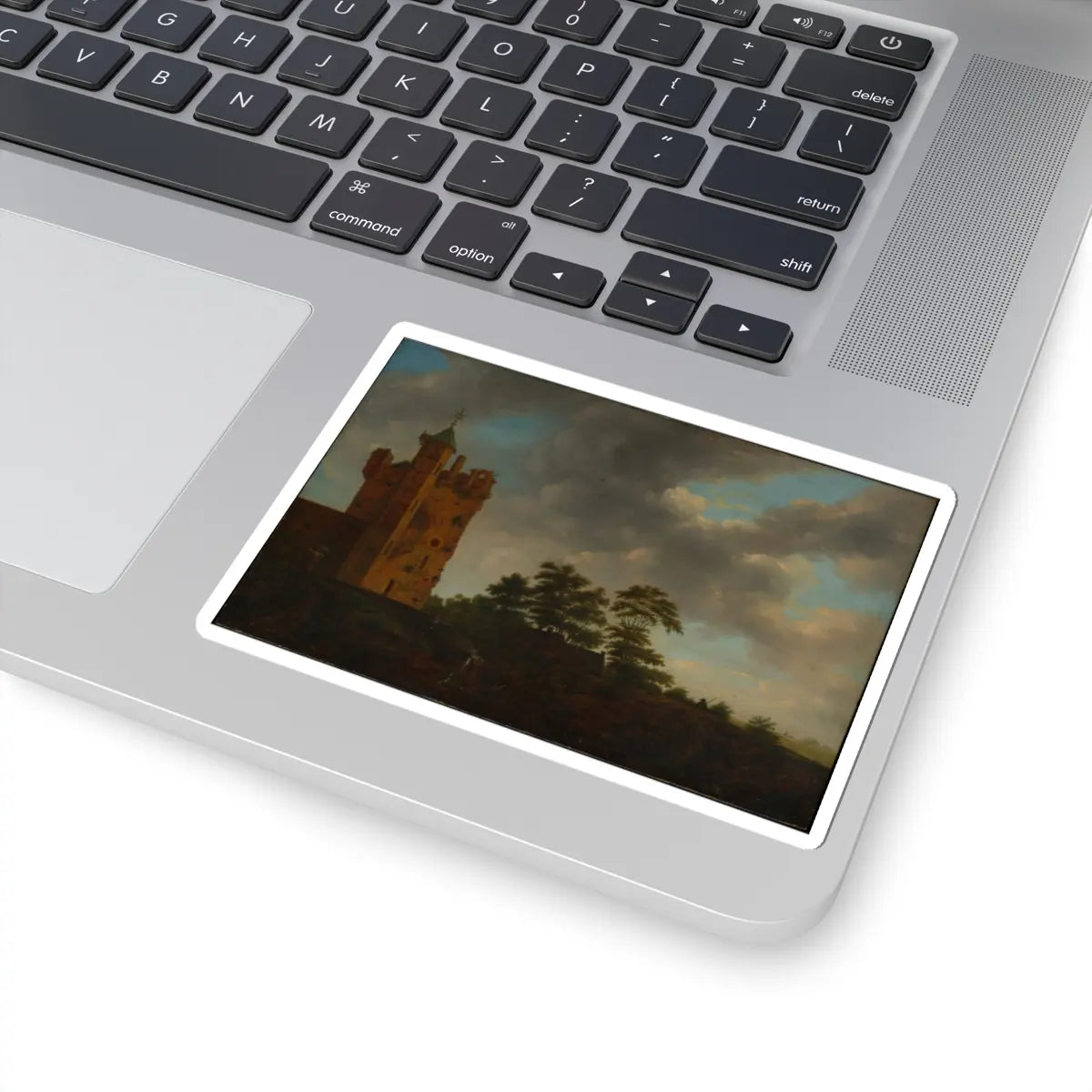 SKU:TSS-STICK-MNLMRN-4X4-1N0X3 Sizes:4" × 4" Types:White