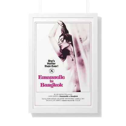 EMANUELLE IN BANGKOK 1976 - Framed Movie Poster - The Sticker Space