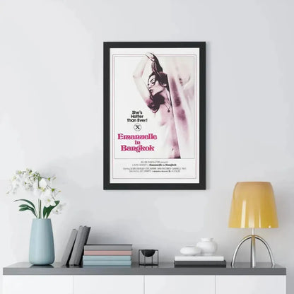 EMANUELLE IN BANGKOK 1976 - Framed Movie Poster - The Sticker Space
