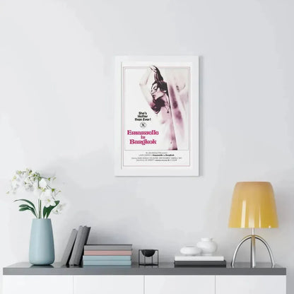 EMANUELLE IN BANGKOK 1976 - Framed Movie Poster - The Sticker Space