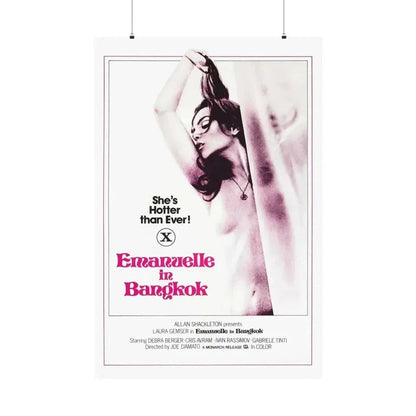 EMANUELLE IN BANGKOK 1976 - Paper Movie Poster 36" x 54" Matte - The Sticker Space