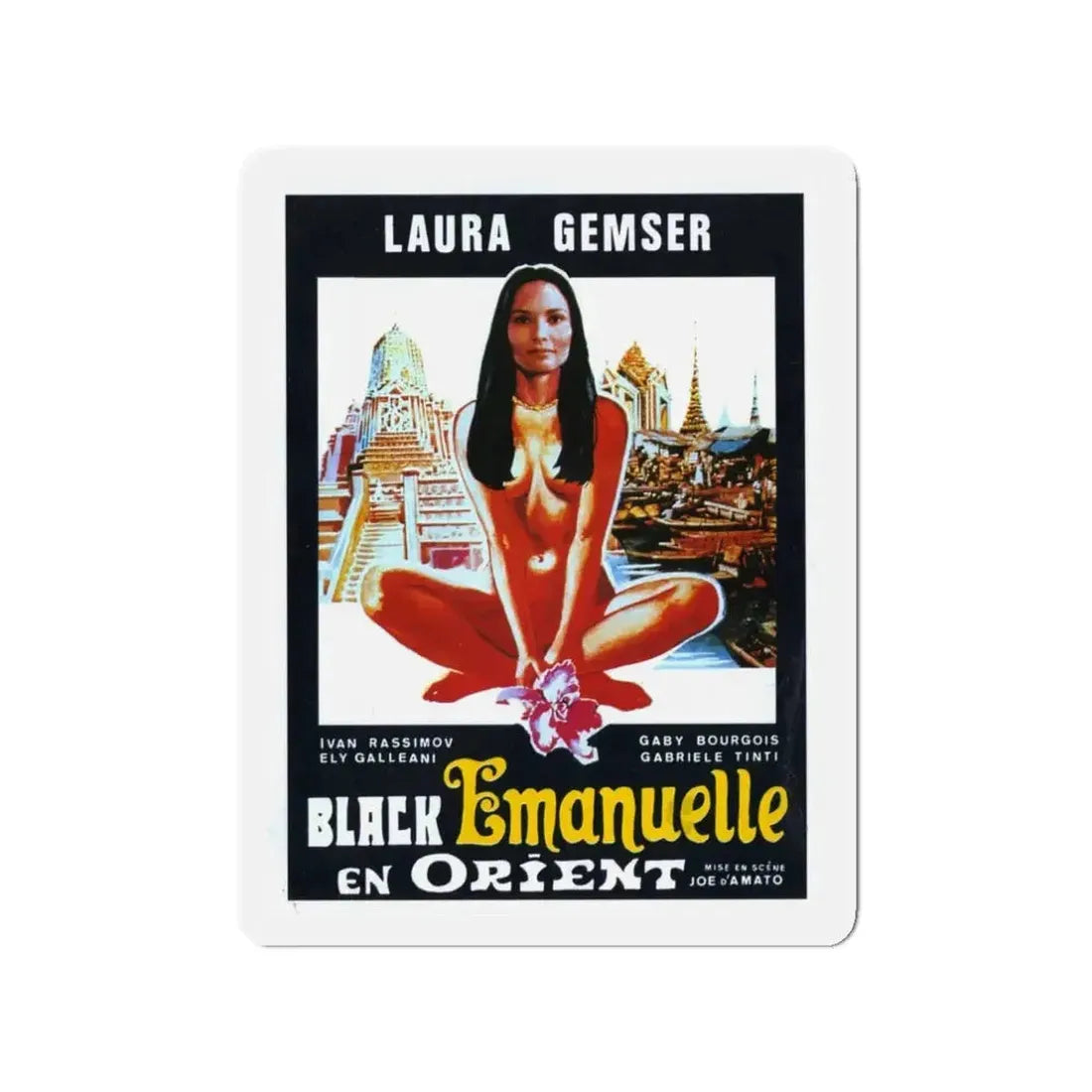EMANUELLE IN BANGKOK (2) 1976 Movie Poster - Refrigerator Magnet - The Sticker Space