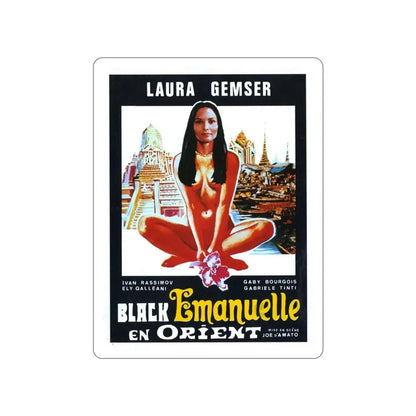 EMANUELLE IN BANGKOK (2) 1976 Movie Poster STICKER Vinyl Die-Cut Decal - The Sticker Space
