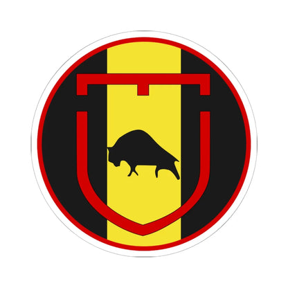 Emblem for 1-I-IGR (Denmark) (Coat of Arms) STICKER Vinyl Kiss-Cut Decal 6 Inch White - The Sticker Space