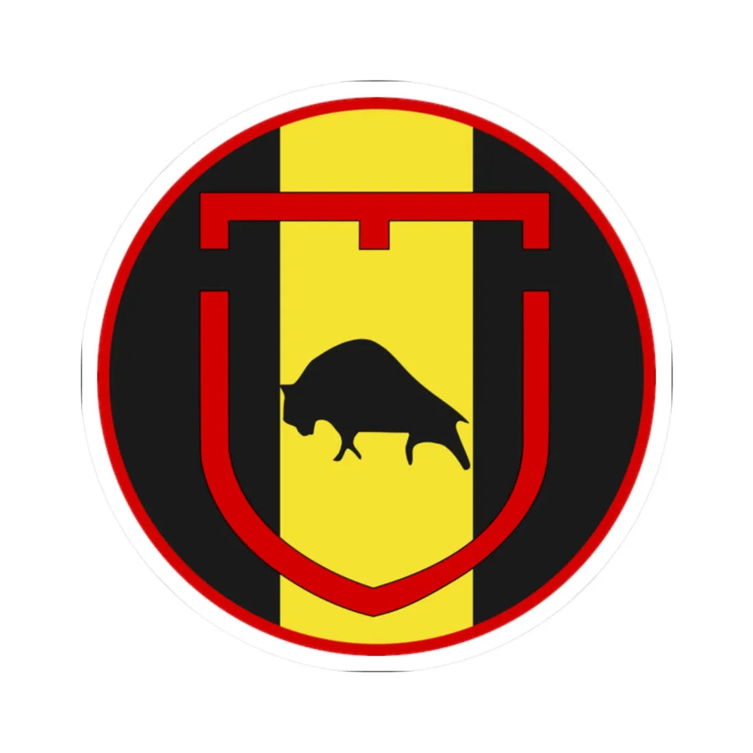 Emblem for 1-I-IGR (Denmark) (Coat of Arms) STICKER Vinyl Kiss-Cut Decal - The Sticker Space