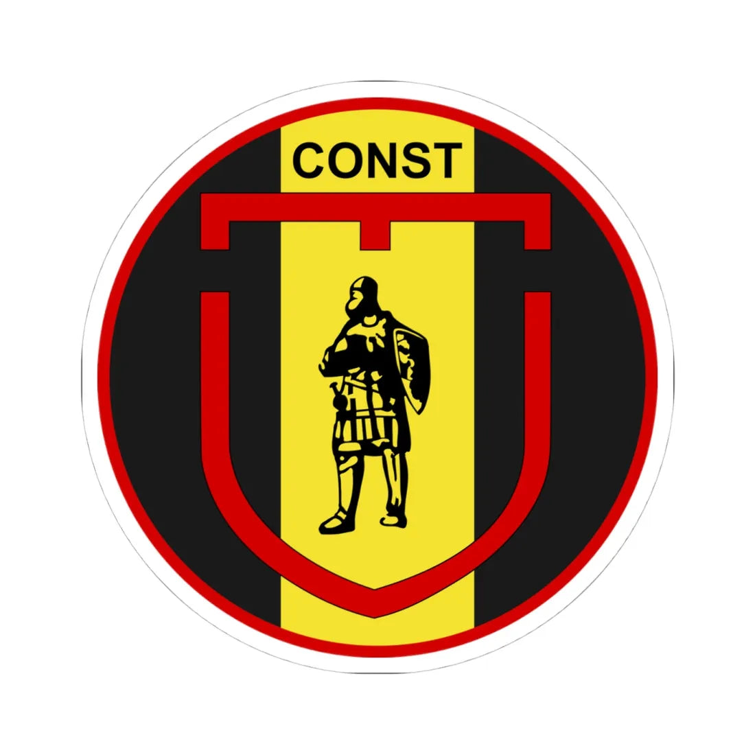Emblem for 3-III-IGR (Denmark) (Coat of Arms) STICKER Vinyl Kiss-Cut Decal 4 Inch White - The Sticker Space