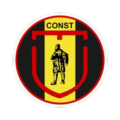 Emblem for 3-III-IGR (Denmark) (Coat of Arms) STICKER Vinyl Kiss-Cut Decal 4 Inch White - The Sticker Space