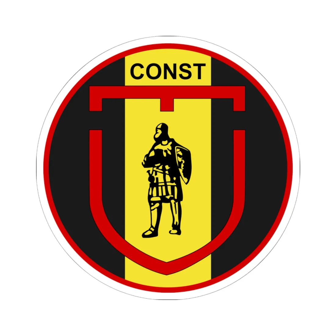 Emblem for 3-III-IGR (Denmark) (Coat of Arms) STICKER Vinyl Kiss-Cut Decal 6 Inch White - The Sticker Space