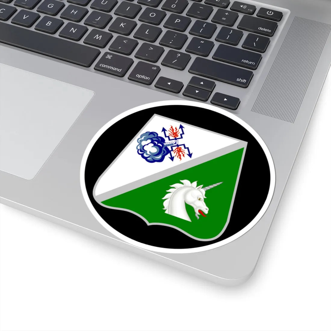 Emblem for Staff-V-GHR (Denmark) (Coat of Arms) STICKER Vinyl Kiss-Cut Decal - The Sticker Space