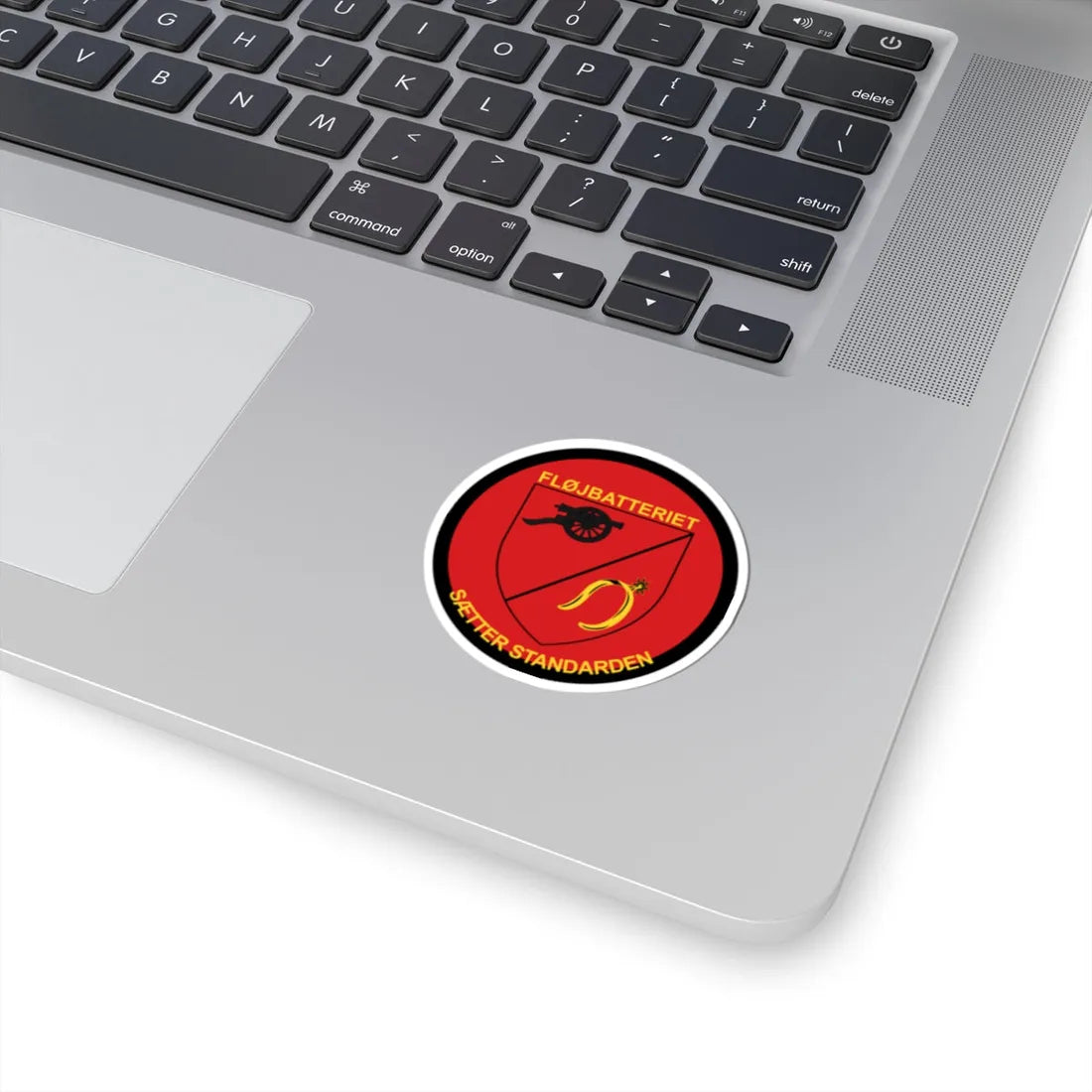 Emblem for the 1-I-DAR (Denmark) (Coat of Arms) STICKER Vinyl Kiss-Cut Decal - The Sticker Space