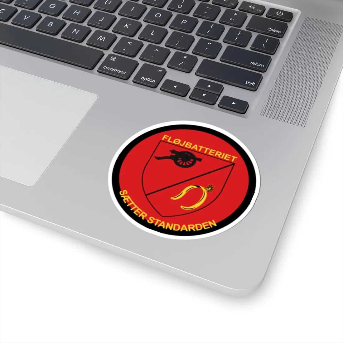 Emblem for the 1-I-DAR (Denmark) (Coat of Arms) STICKER Vinyl Kiss-Cut Decal - The Sticker Space