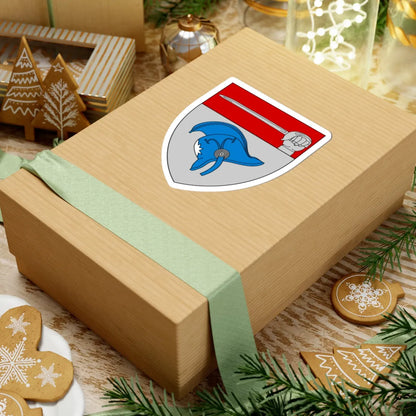 Emblem for the 1-I-JDR (Denmark) (Coat of Arms) STICKER Vinyl Kiss-Cut Decal - The Sticker Space