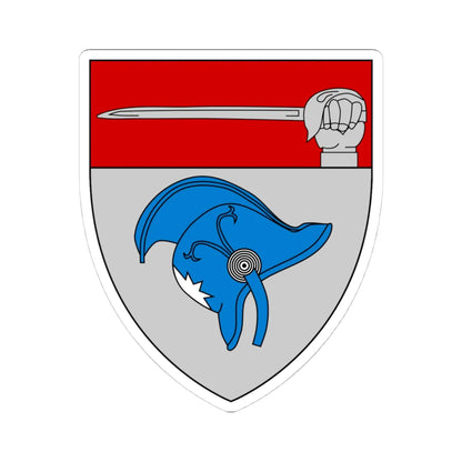 Emblem for the 1-I-JDR (Denmark) (Coat of Arms) STICKER Vinyl Kiss-Cut Decal - The Sticker Space