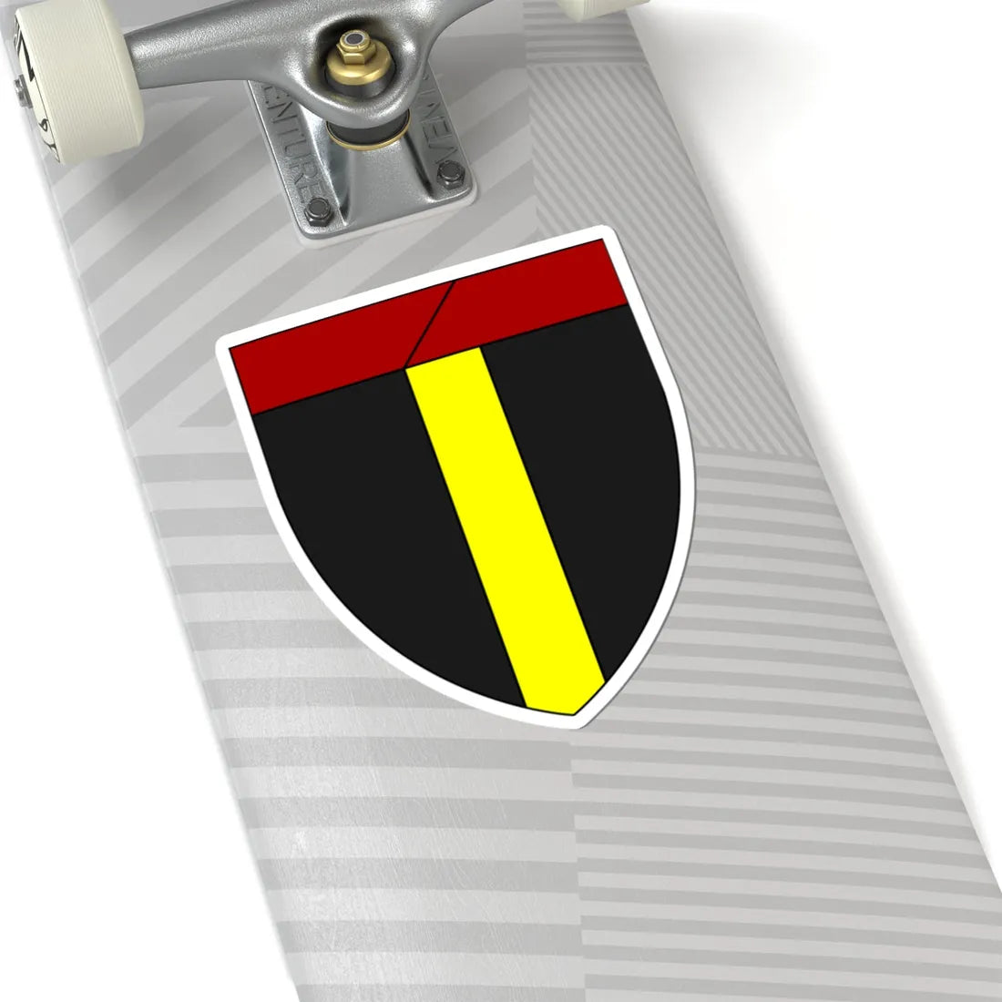 Emblem for the 1-I-KJFR (Denmark) (Coat of Arms) STICKER Vinyl Kiss-Cut Decal - The Sticker Space