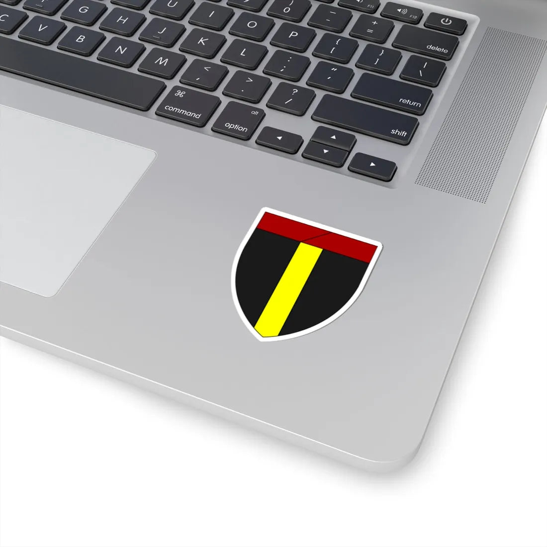 Emblem for the 1-I-KJFR (Denmark) (Coat of Arms) STICKER Vinyl Kiss-Cut Decal - The Sticker Space