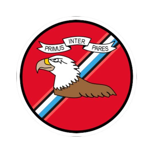 Emblem for the 1-II-LG (Denmark) (Coat of Arms) STICKER Vinyl Kiss-Cut Decal 2 Inch White - The Sticker Space