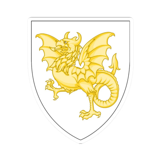 Emblem for the 2-I-FLR (Denmark) (Coat of Arms) STICKER Vinyl Kiss-Cut Decal 2 Inch White - The Sticker Space