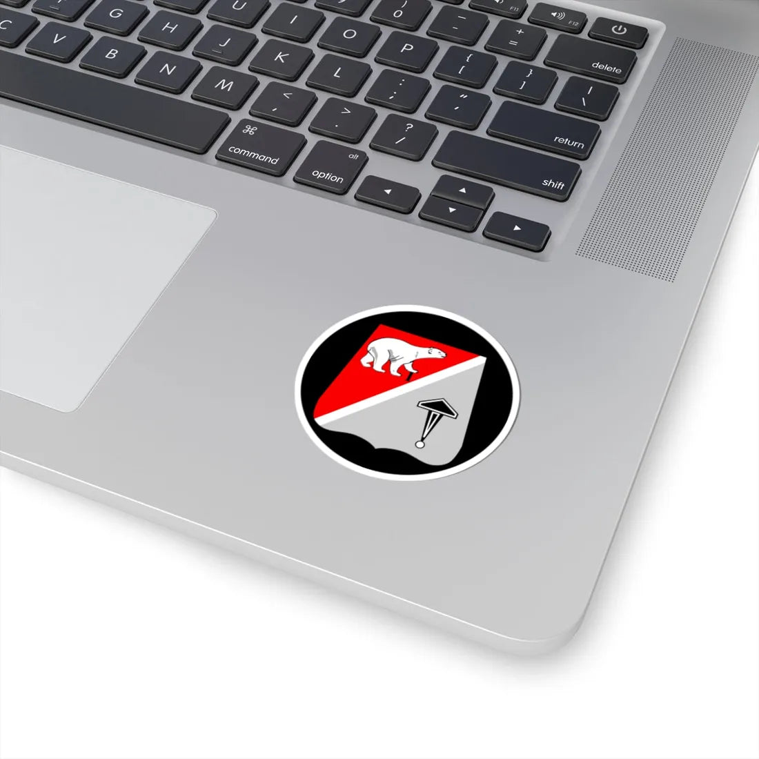 Emblem for the 2-I-GHR (Denmark) (Coat of Arms) STICKER Vinyl Kiss-Cut Decal - The Sticker Space