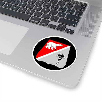 Emblem for the 2-I-GHR (Denmark) (Coat of Arms) STICKER Vinyl Kiss-Cut Decal - The Sticker Space